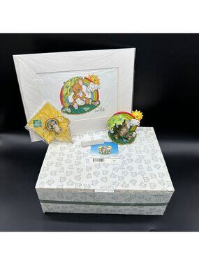 Vintage Fitz And Floyd Charming Tails Figurine Rainbow Rain 2001 Limited Edition